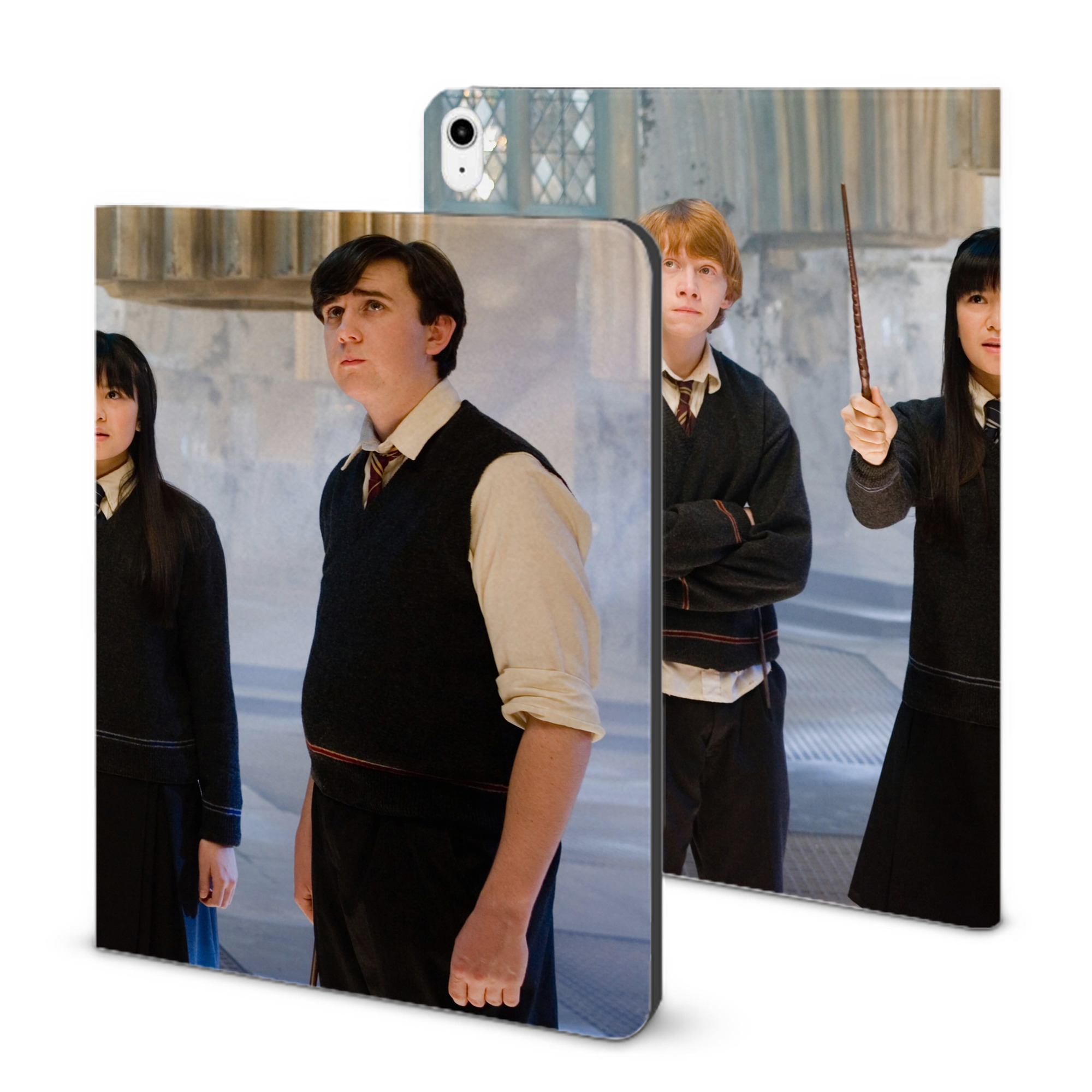 （画像用） Harry Potter ハリー・ポッターシリーズ IPadケース ペンホルダー付き ブックスタイルデザイン